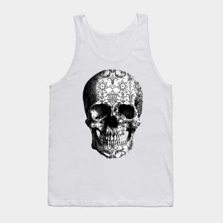 Lace V.24 Skull Tank Top